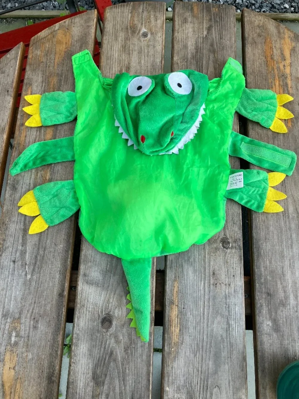 🎃 Alligator/Crocodile Dog Costume Medium Green Dog Costume! 🐾